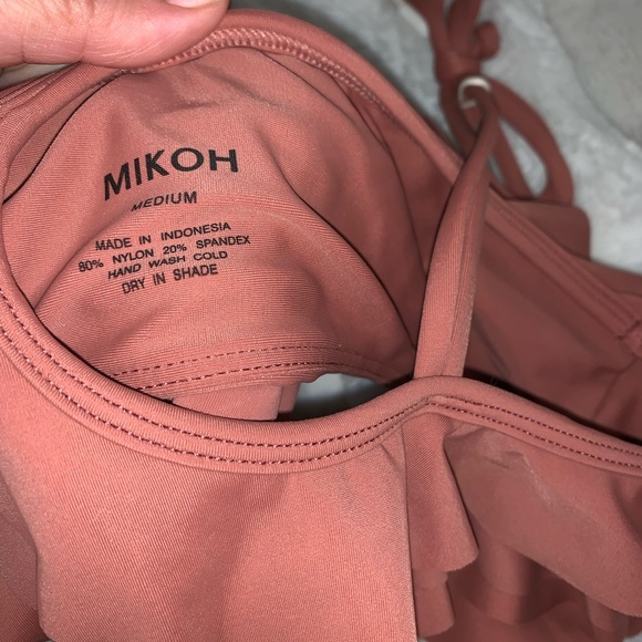 Mikoh little girls bandeau top nwt med - Picture 3 of 6